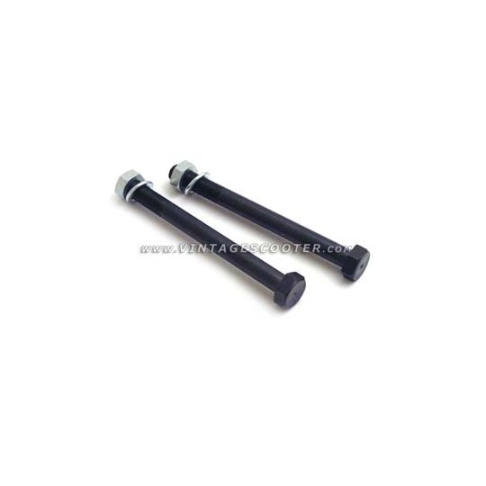 Jeu de goujons de fixation pour platine inférieure amortisseur arrière M9mm