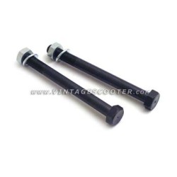 Jeu de goujons de fixation pour platine inférieure amortisseur arrière M9mm